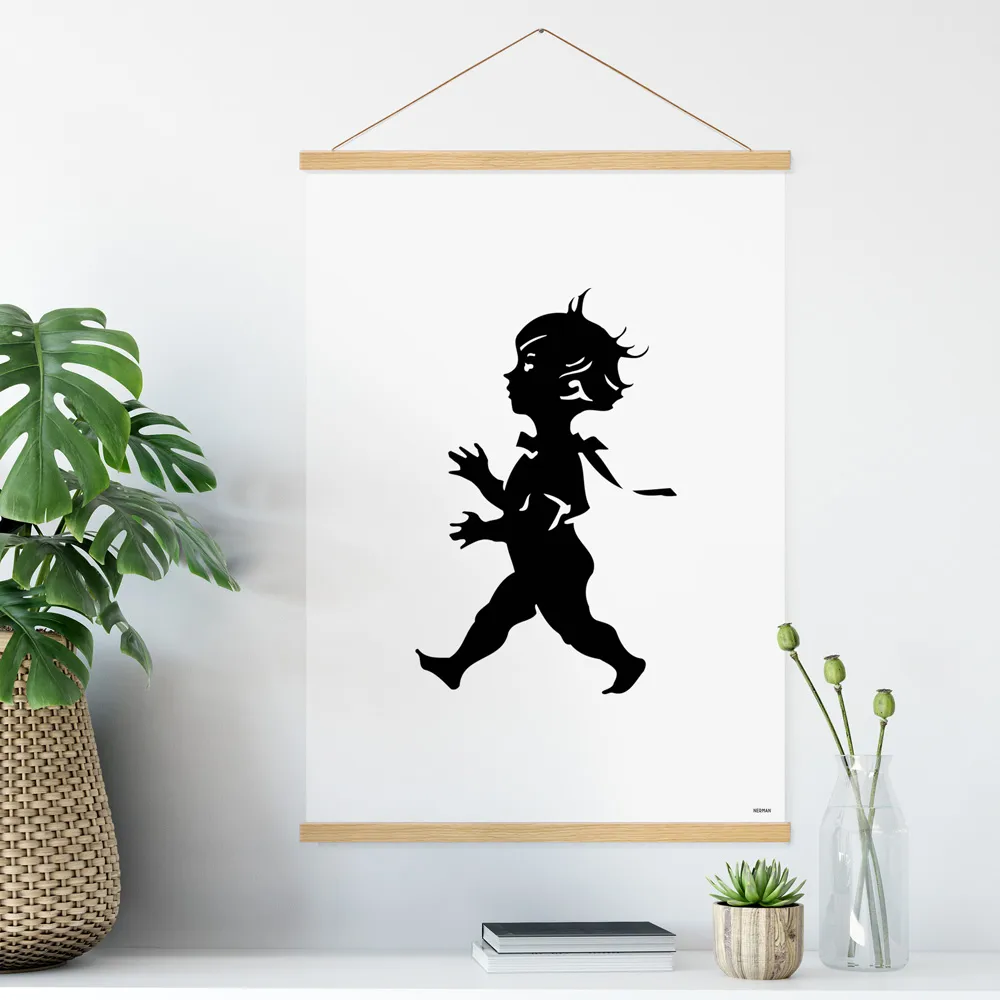 Solstickan posterhängare 51 cm, Ek Solstickan Design