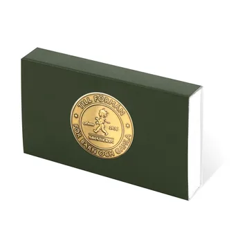 Solstickan tändsticksask 50-pack - Grön - Solstickan Design