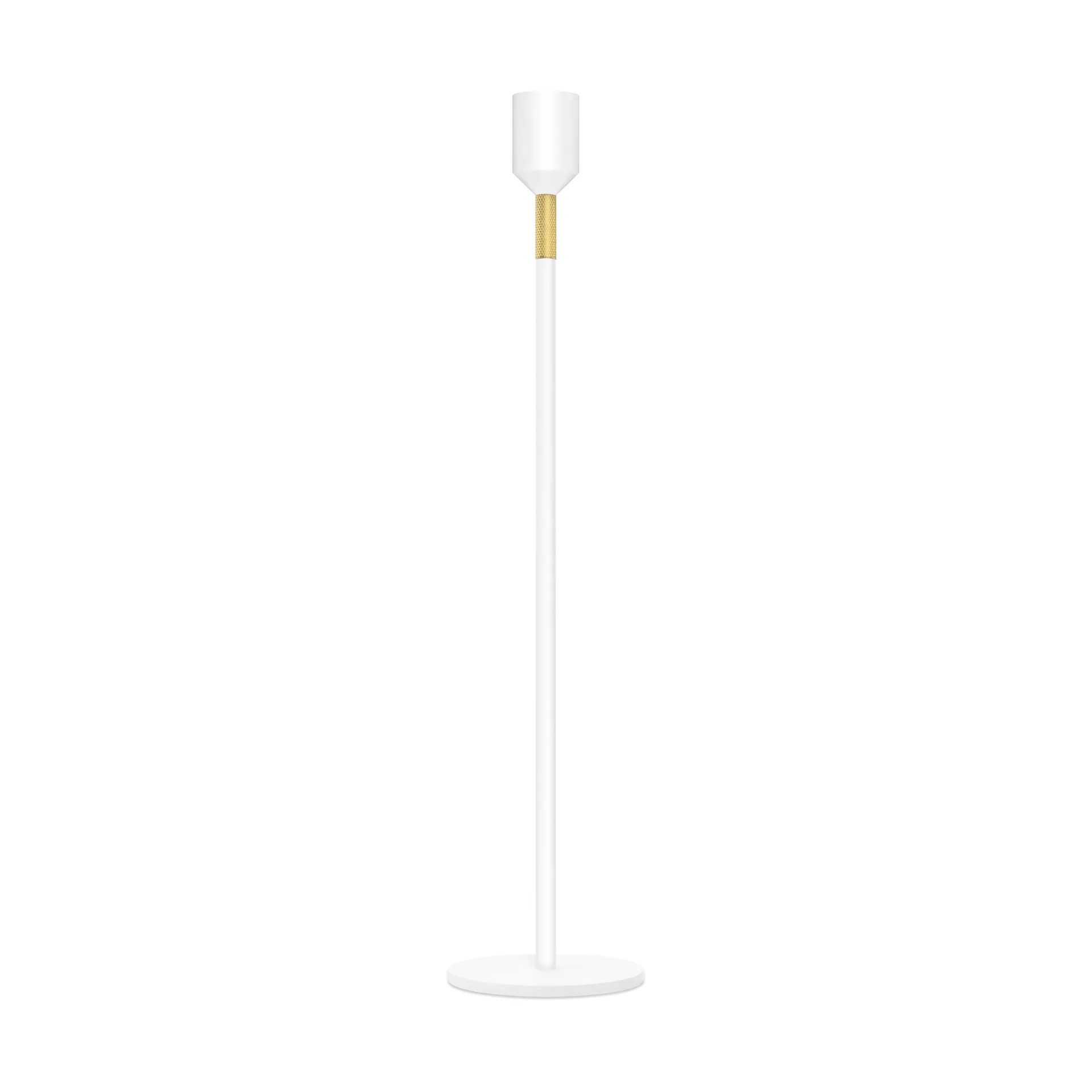 Three Stars ljusstake L 34 cm, Vit Solstickan Design