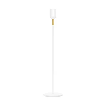 Three Stars ljusstake L 34 cm - Vit - Solstickan Design