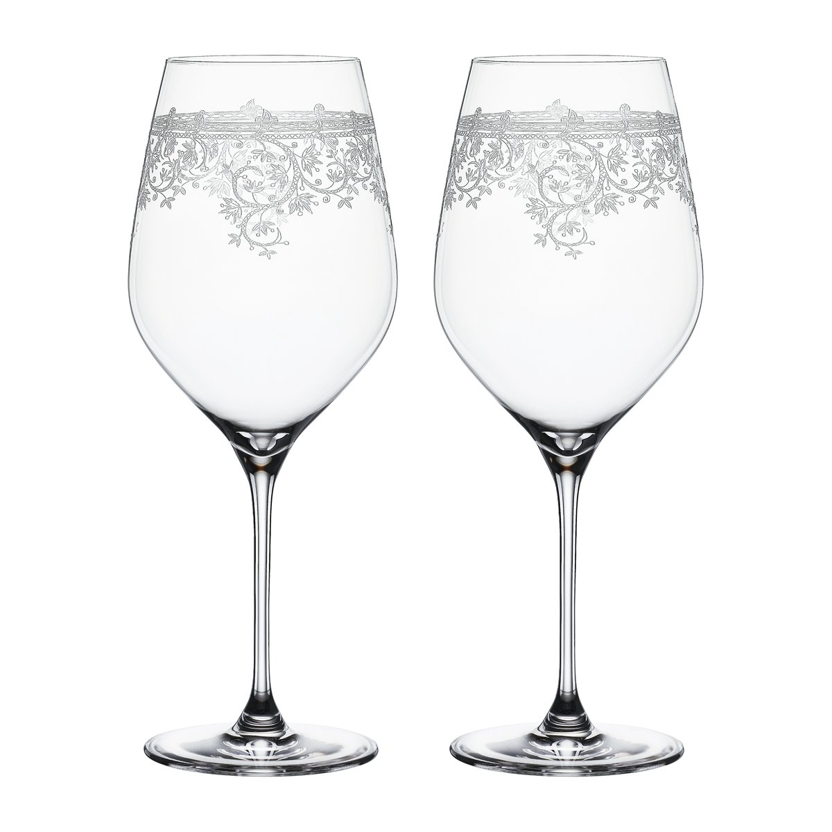 Spiegelau Arabesque Bordeaux rödvinsglas 81 cl 2-pack Klar