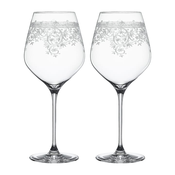 Arabesque Burgundy rödvinsglas 84 cl 2-pack - Klar - Spiegelau