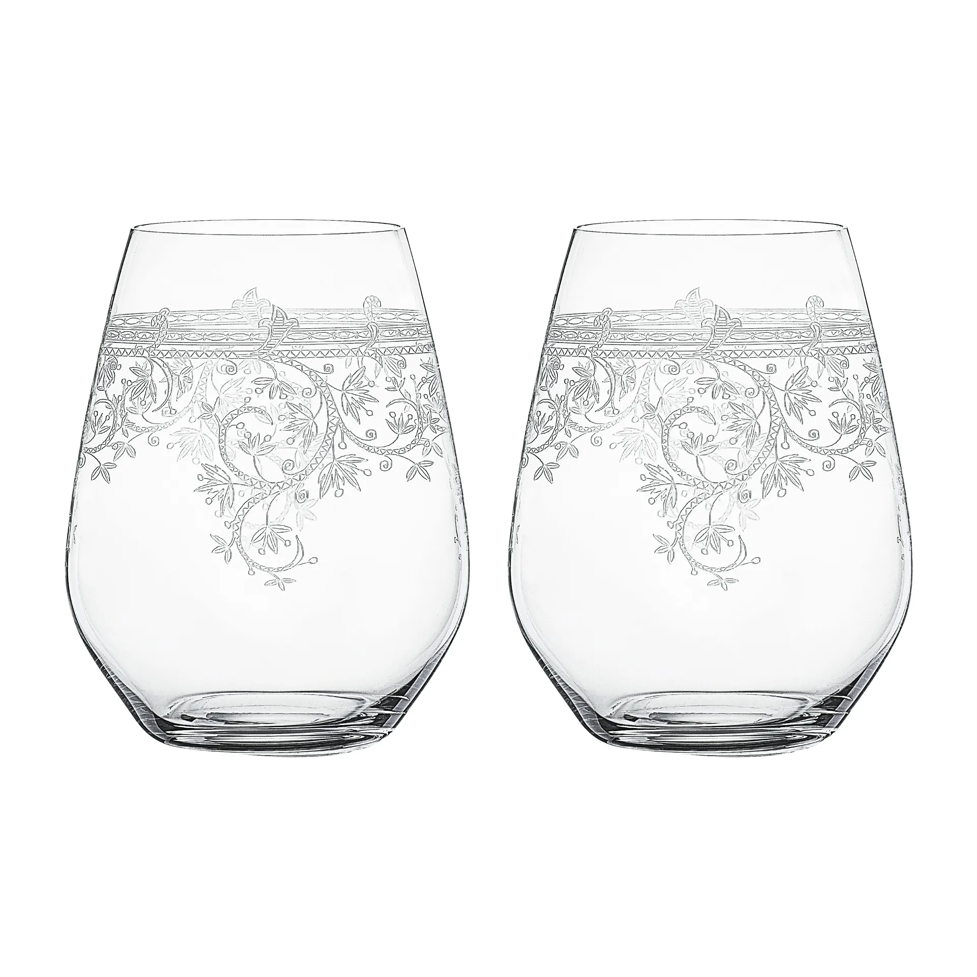 Arabesque tumblerglas 46 cl 2-pack, Klar Spiegelau