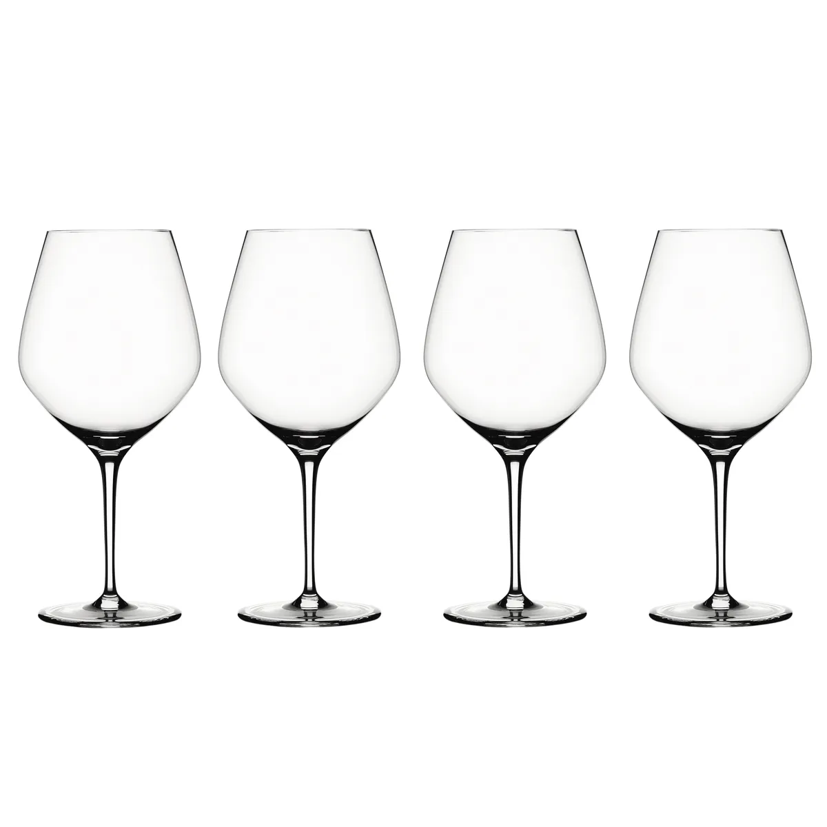 Spiegelau Authentis Borgongneglas 75cl, 4-pack klar