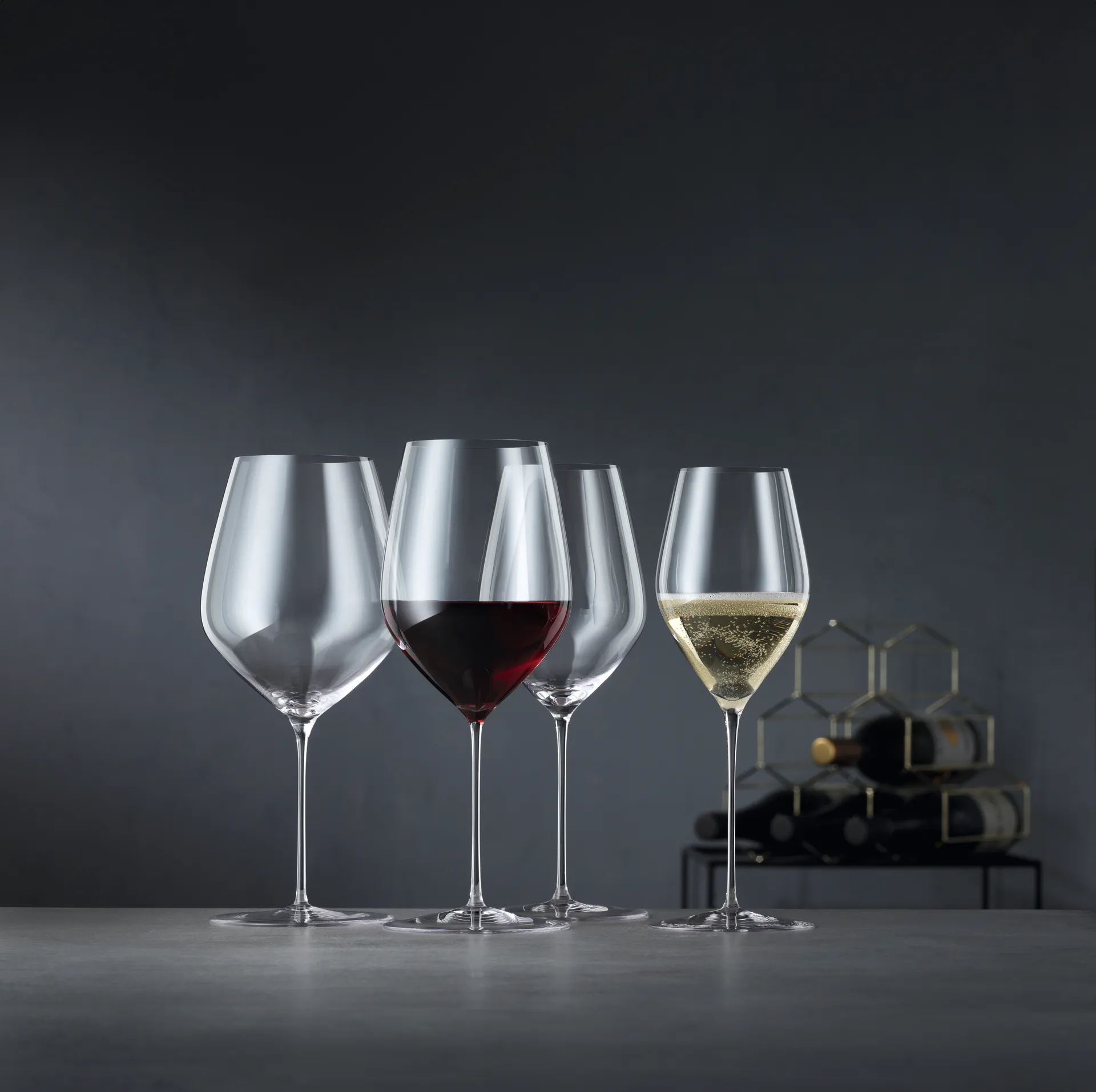 HI-LITE Bordeaux vinglas 65 cl 2-pack, Klar Spiegelau