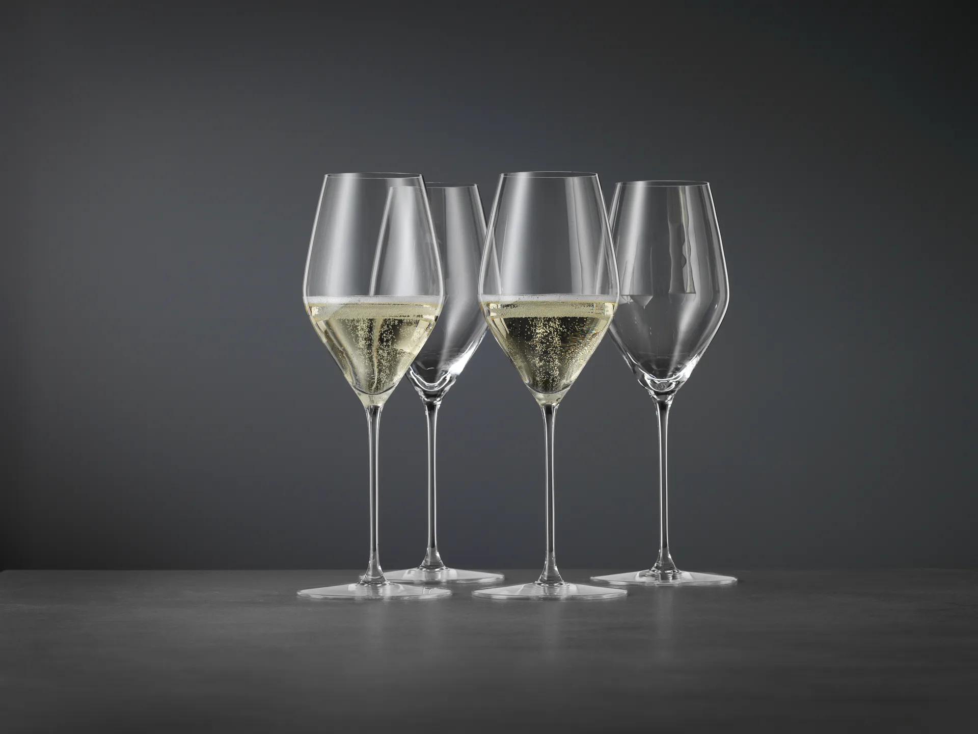 HI-LITE champagne glas 34 cl 2-pack, Klar Spiegelau