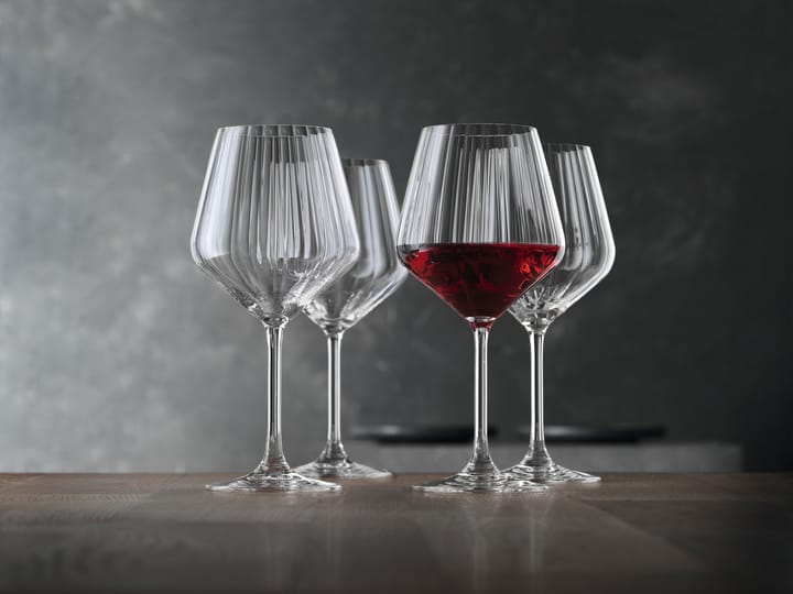 LifeStyle Burgundy rödvinsglas 64 cl 4-pack, Klar Spiegelau