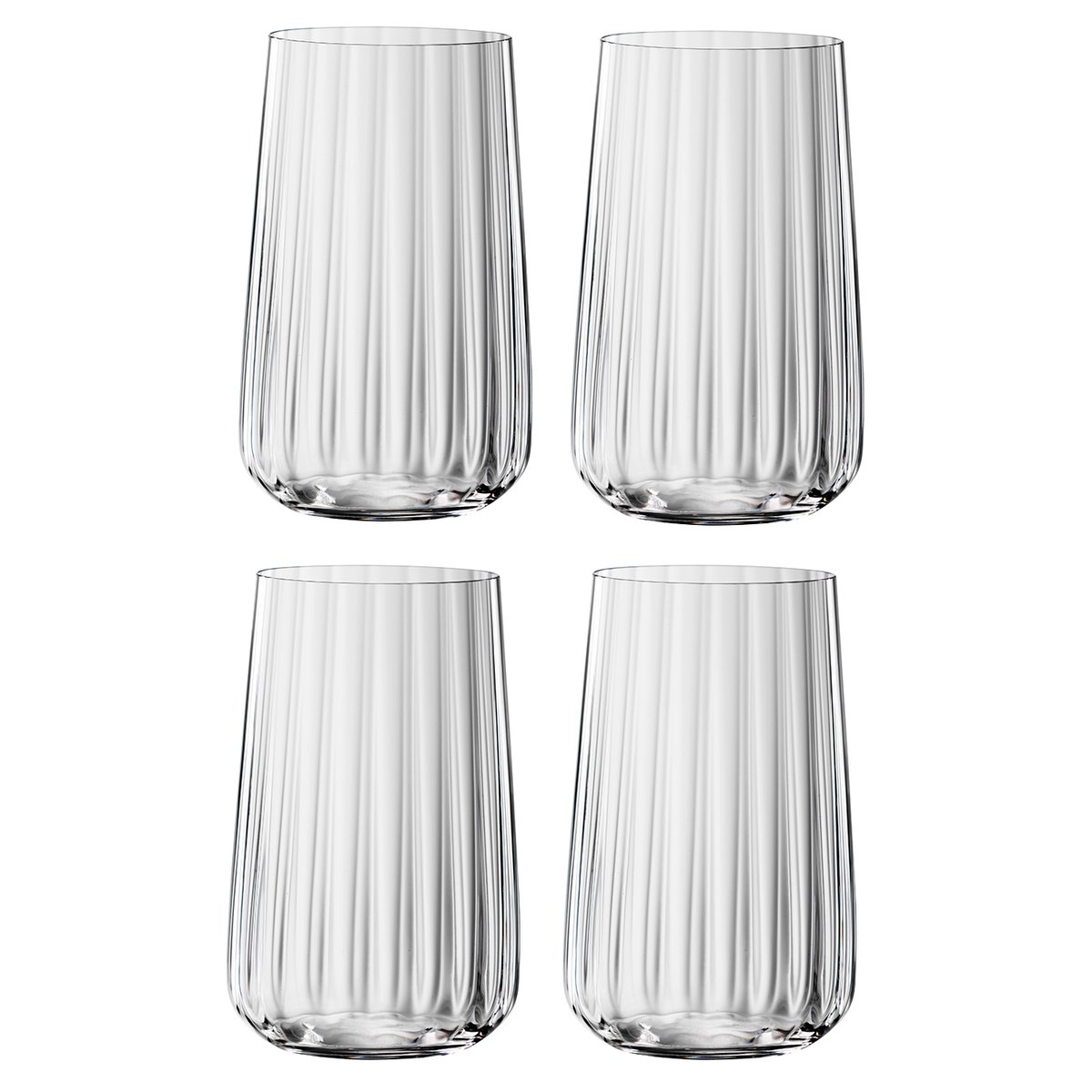 Spiegelau LifeStyle longdrinkglas 4-pack 51 cl | Skandinavisk Design | Drinkglas | Transparent