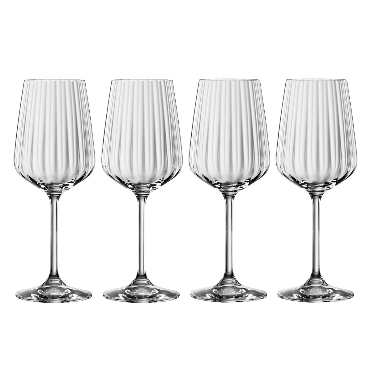 Spiegelau LifeStyle vitvinsglas 4-pack 44 cl | Skandinavisk Design | Vinglas | Transparent