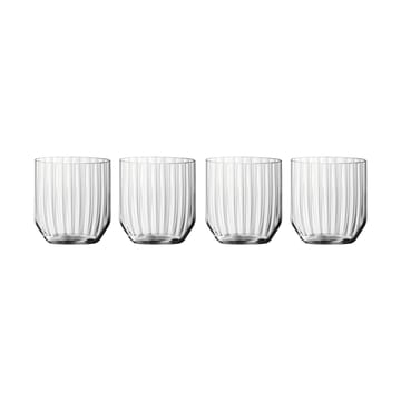 Linear whiskey tumbler 34,5 cl glas 4-pack - Klar - Spiegelau