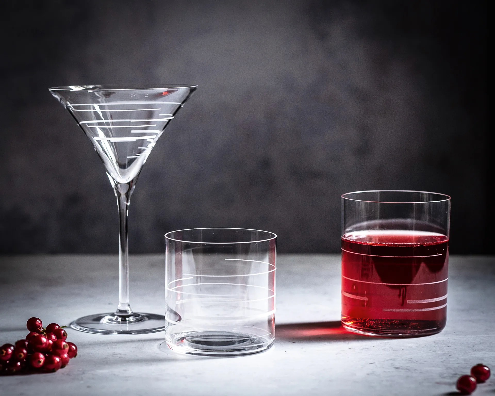 Signature cocktailglas 22 cl 2-pack, Lines Spiegelau