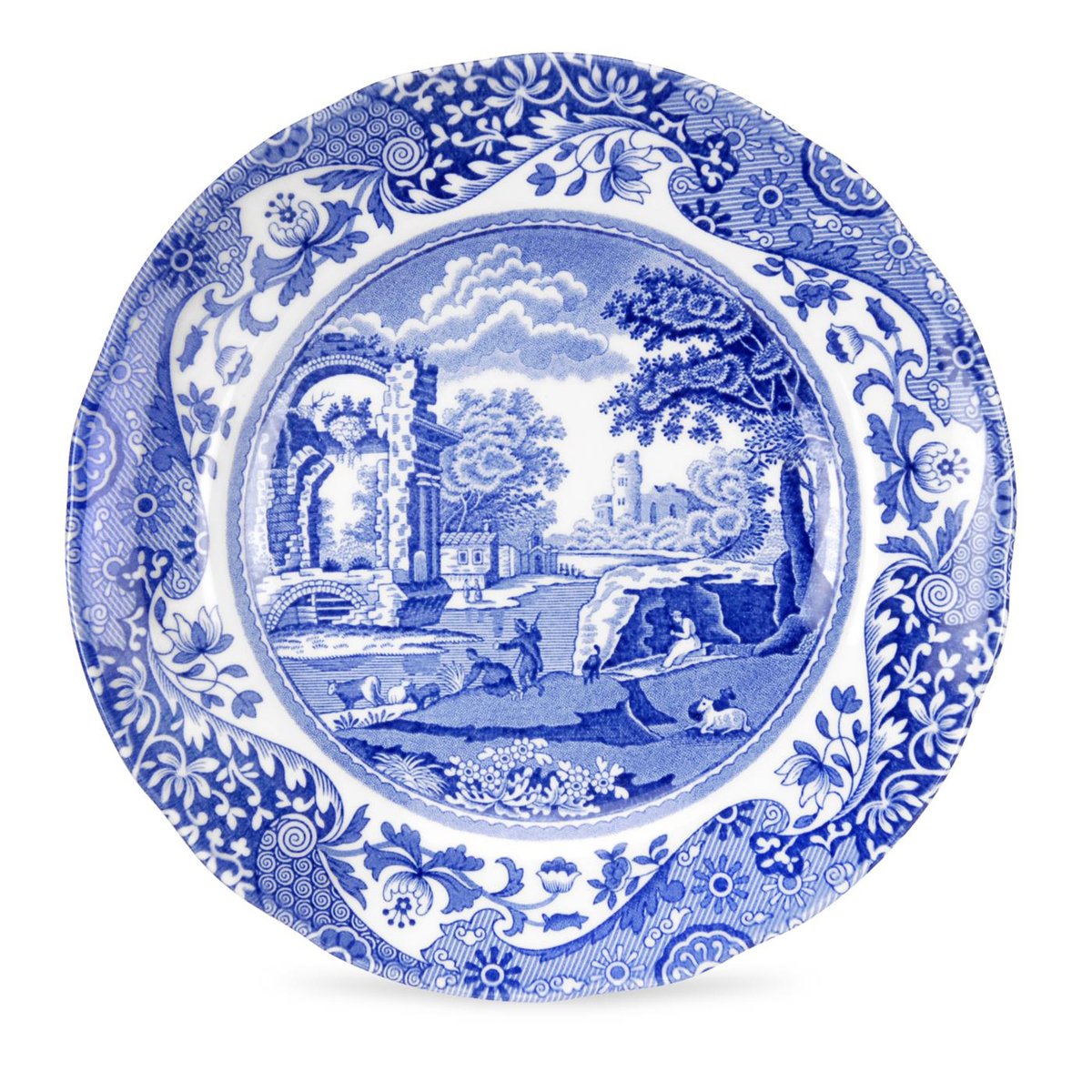 Spode Blue Italian assiett 15 cm | Skandinavisk Design | Assietter | Blå