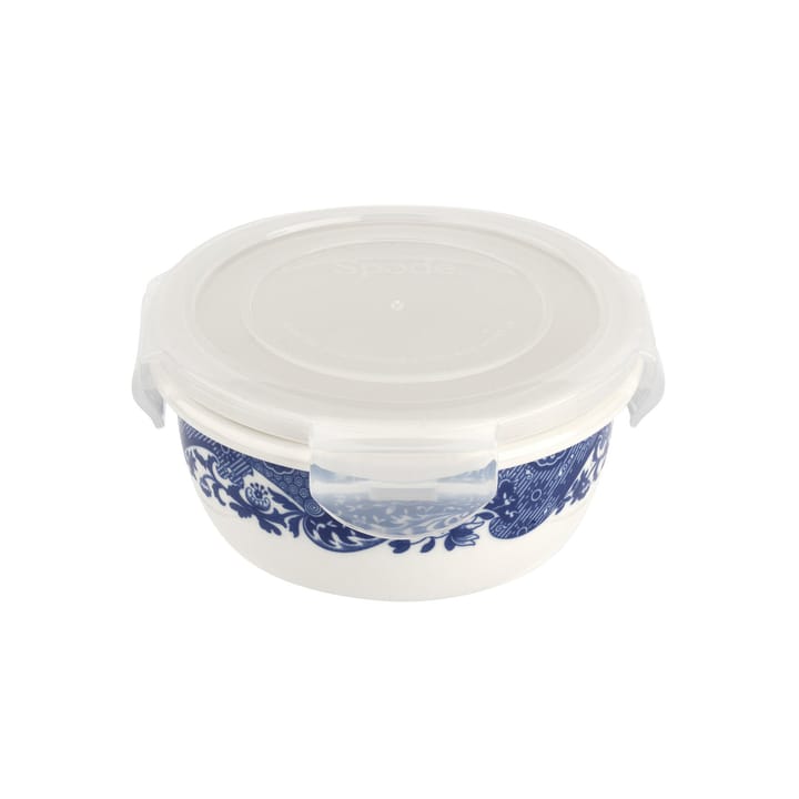 Blue Italian förvaringsburk med lock - 13 cm - Spode