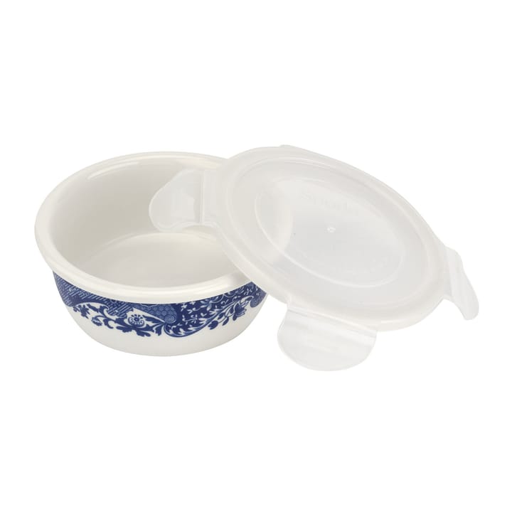 Blue Italian förvaringsburk med lock, 13 cm Spode