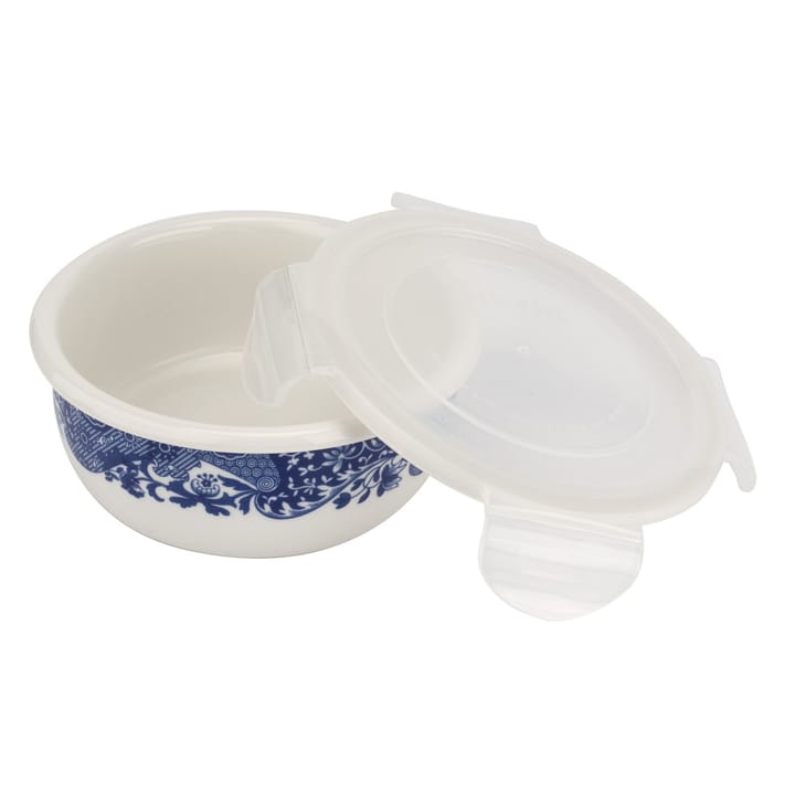 Blue Italian förvaringsburk med lock, 15 cm Spode