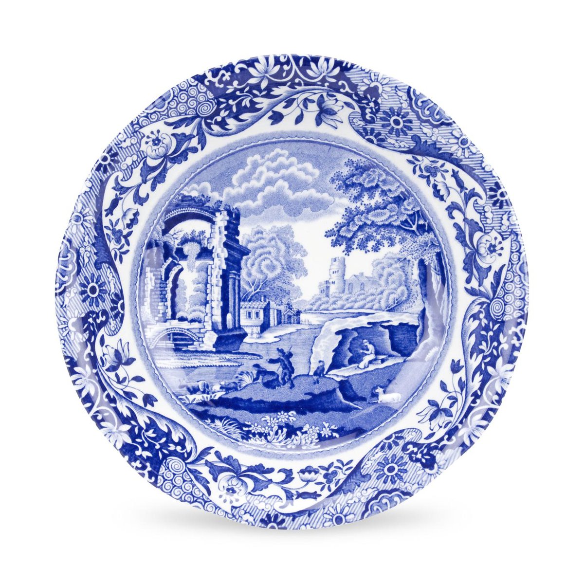 Spode Blue Italian frukostskål 15 cm | Skandinavisk Design | Frukostskålar | Blå