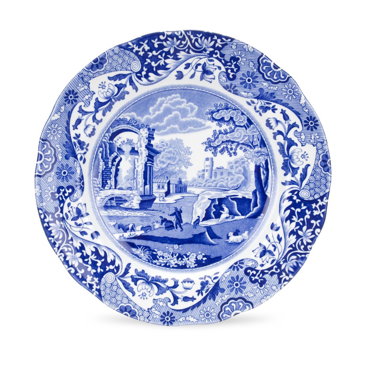 Spode Blue Italian tallrik 23 cm | Skandinavisk Design | Mattallrikar | Blå
