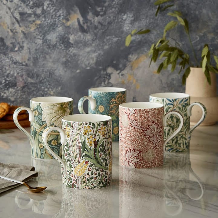 Daffodil mugg 35 cl, Bayleaf madder Spode