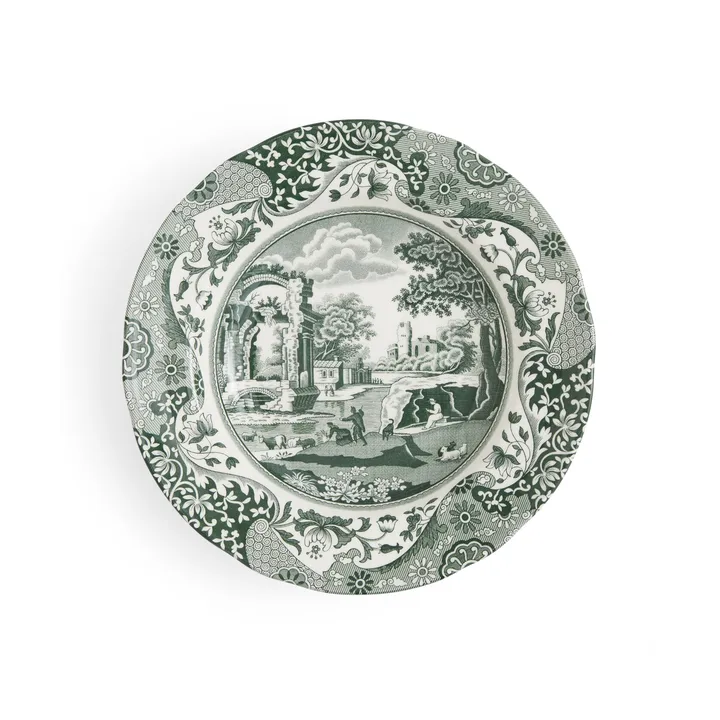 Heritage Green Italian djup tallrik - Grön, Ø23 cm - Spode