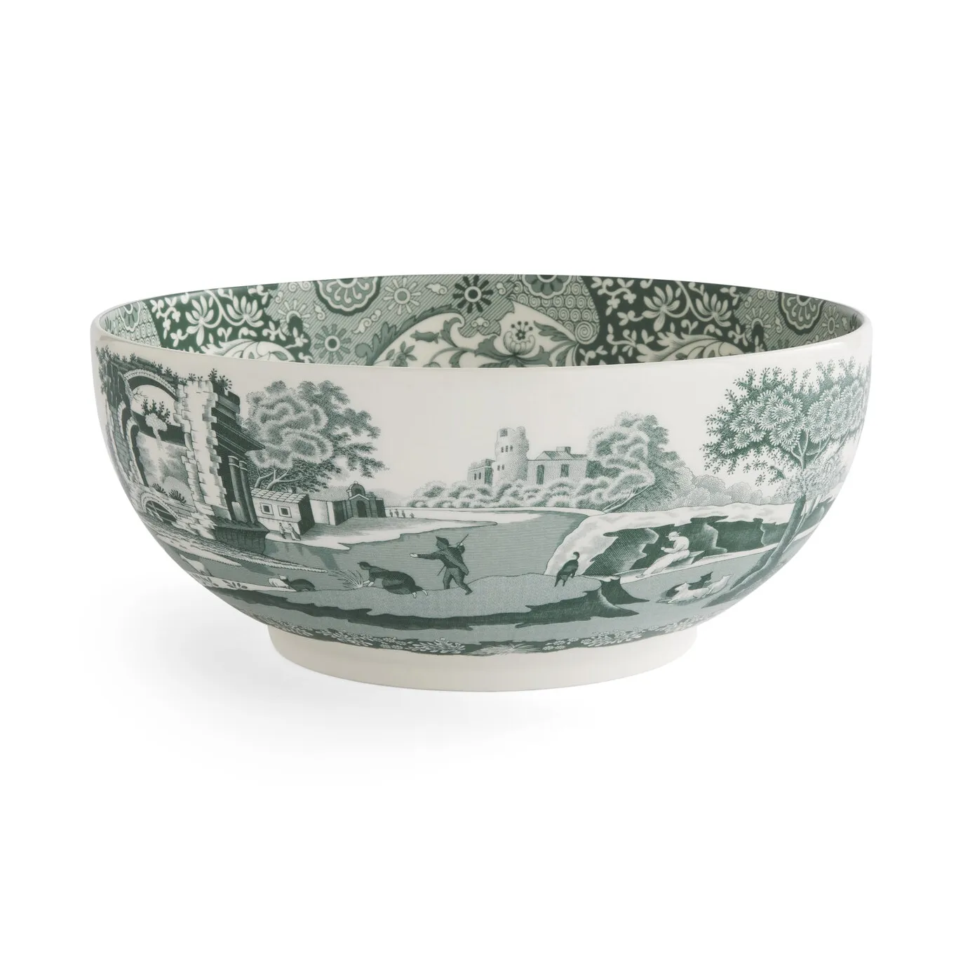 Heritage Green Italian skål, Grön, Ø27,5 cm Spode