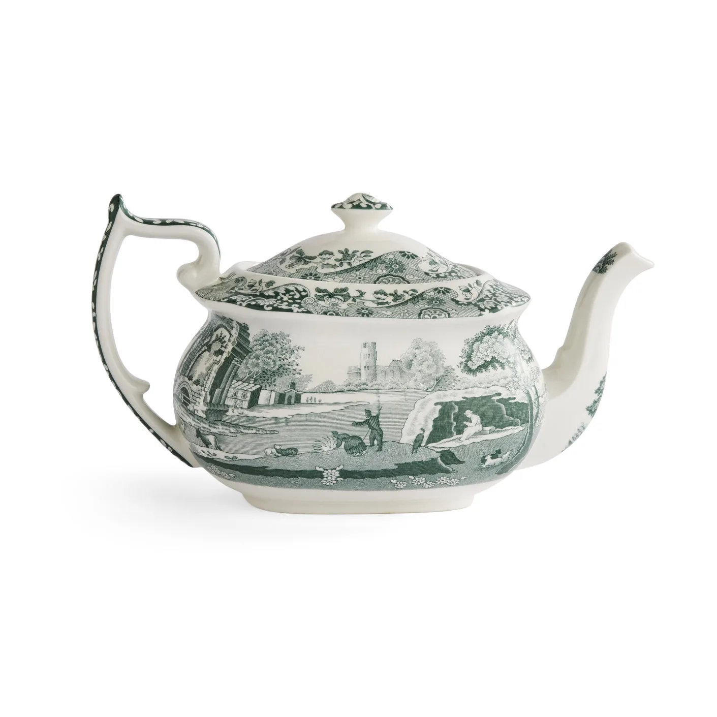 Heritage Green Italian tekanna, Grön, 1,1 L Spode