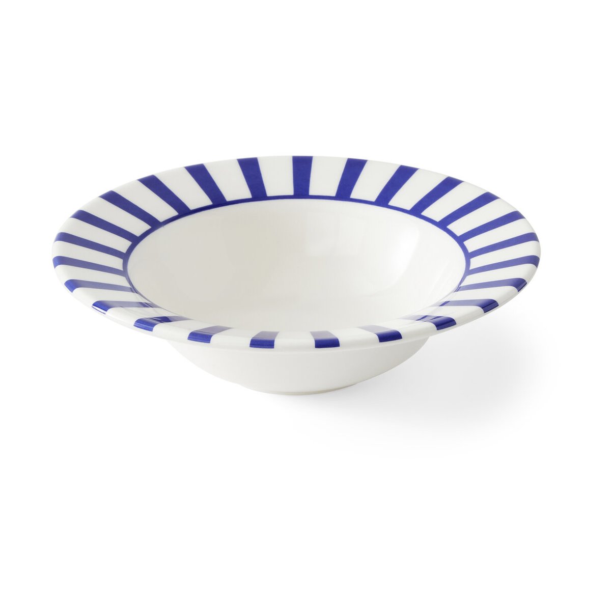 Spode Steccato frukostskål 19 cm Blå-vit | Skandinavisk Design | Frukostskålar | Blå