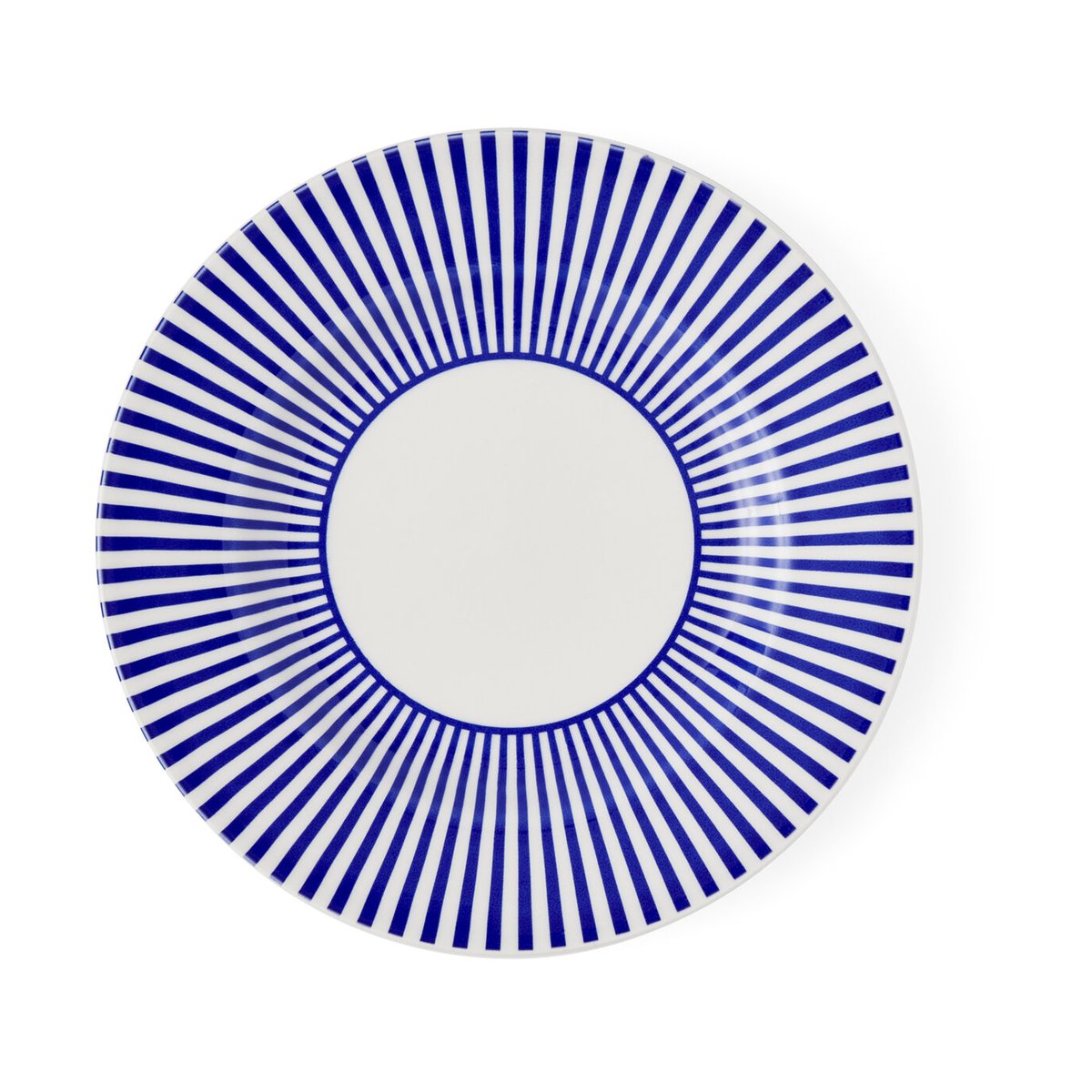 Spode Steccato salladstallrik 22 cm Blå-vit | Skandinavisk Design | Mattallrikar | Blå