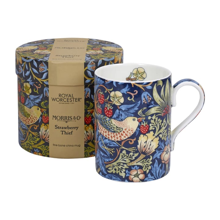 Strawberry Thief mugg 35 cl - Indigo-mineral - Spode