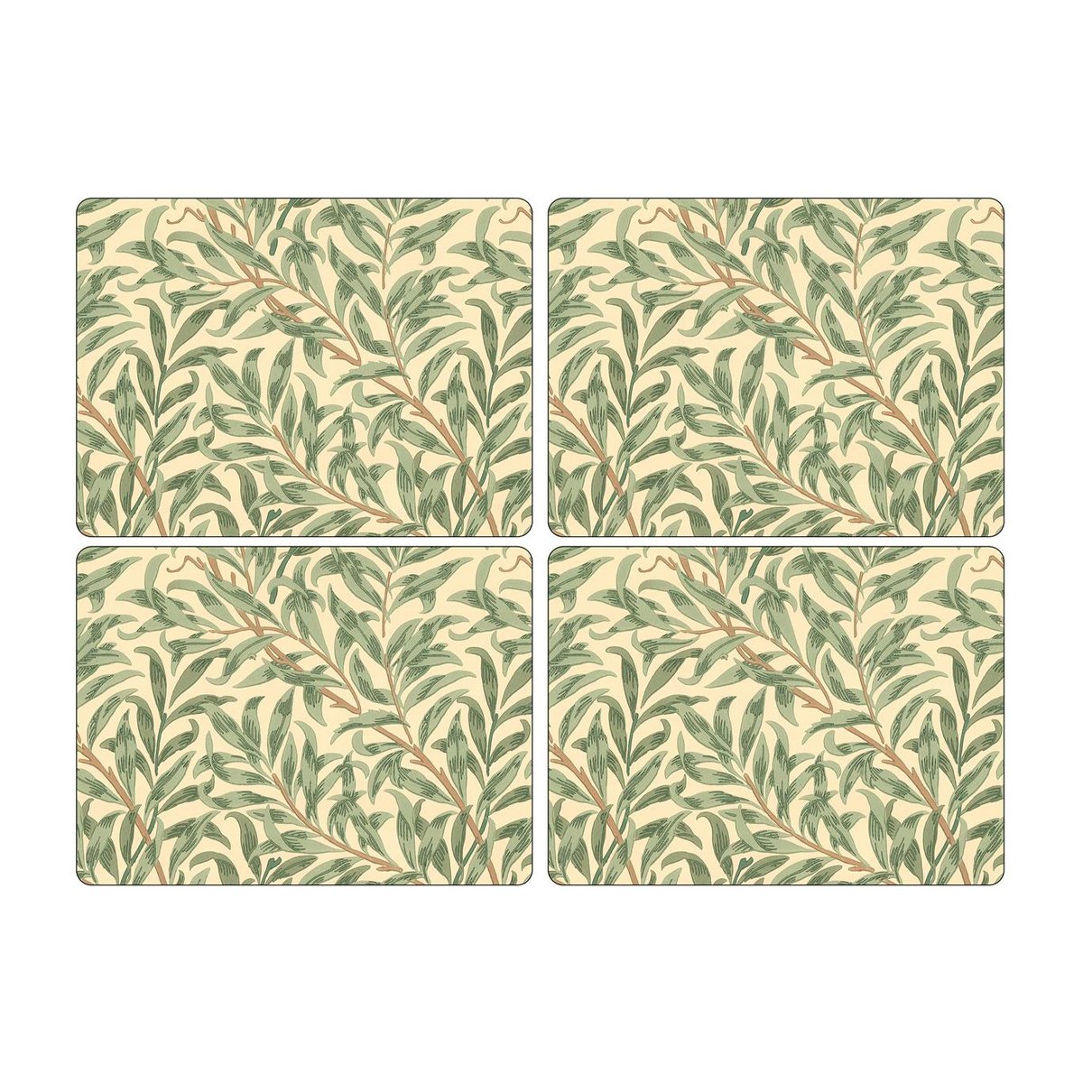 Spode Willow Bough bordstablett 30x40 cm 4-pack Grön