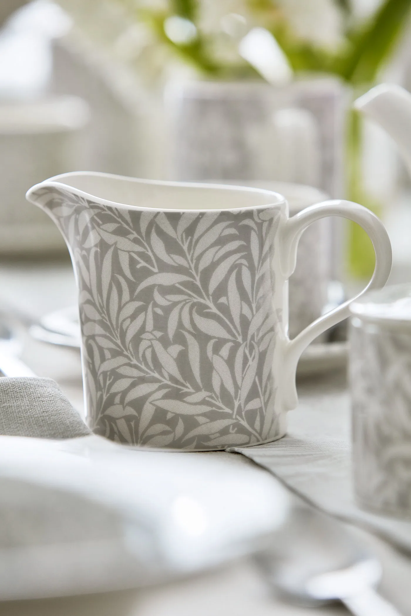 Willow Bough mjölkkanna 28 cl, Grey Spode