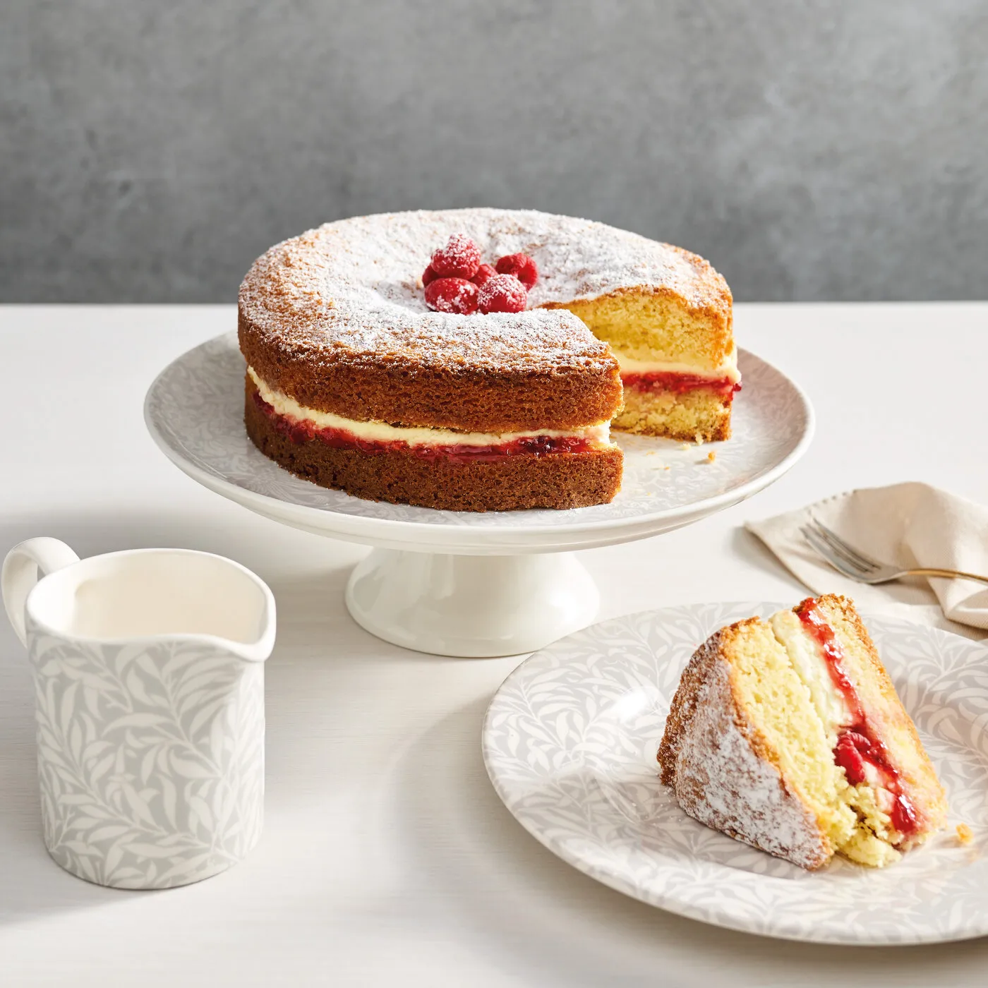 Willow Bough mjölkkanna 28 cl, Grey Spode