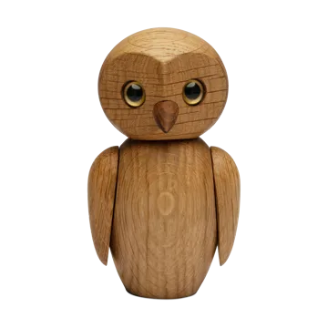 Clever uggla dekoration 10 cm - Ek - Spring Copenhagen