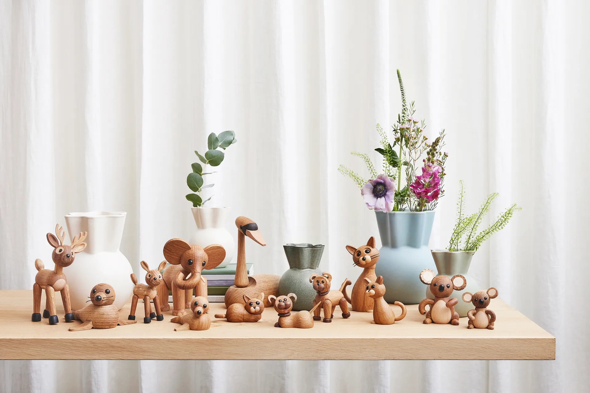 Eva Stæhr-Nielsen vas 20 cm, Ljusblå Spring Copenhagen