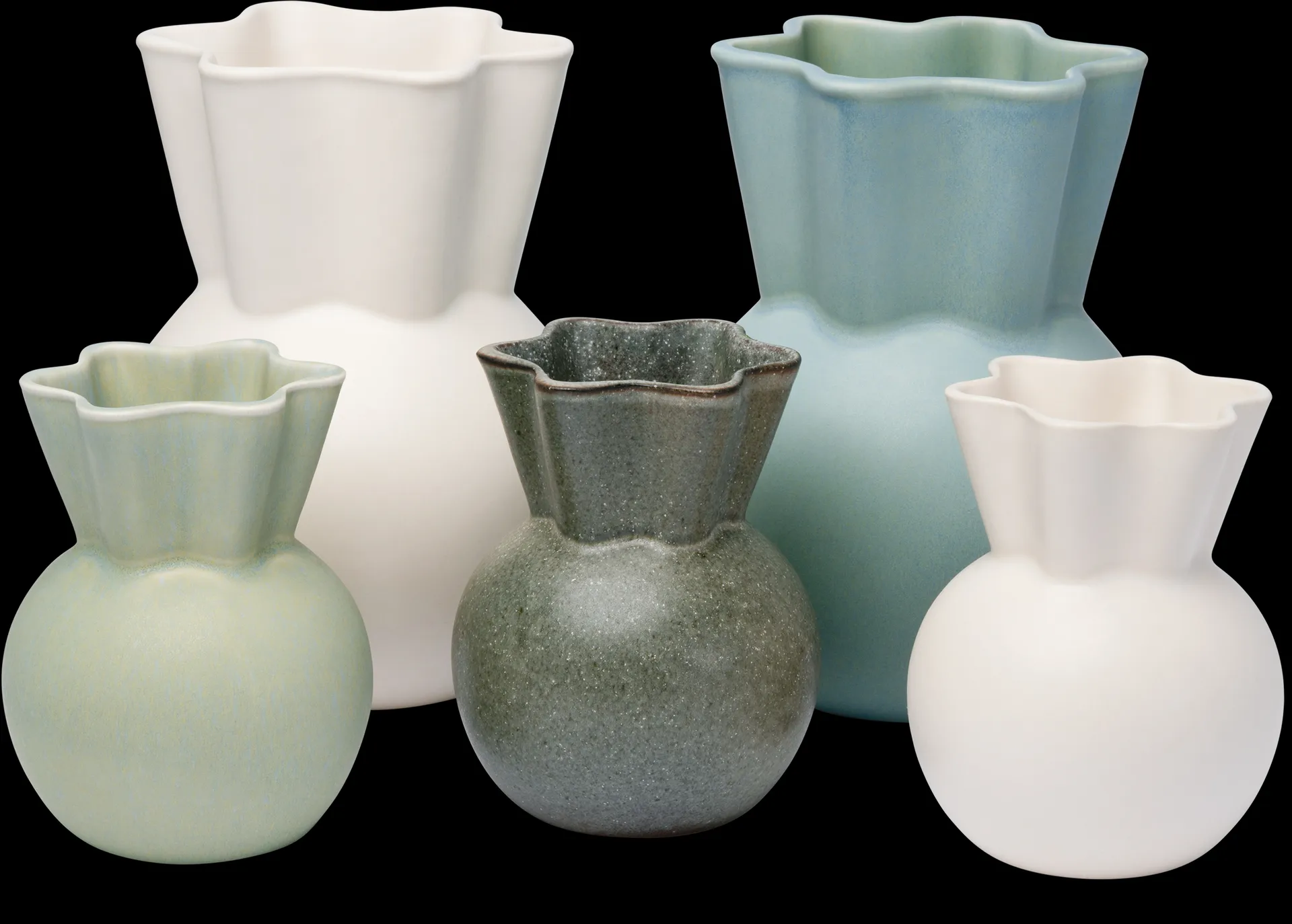 Eva Stæhr-Nielsen vas 20 cm, Ljusblå Spring Copenhagen