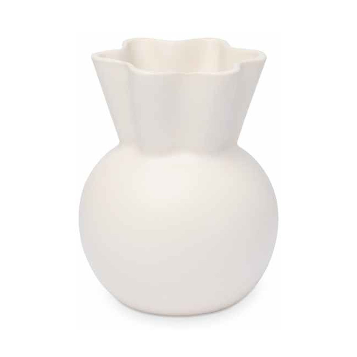 Spring Copenhagen Eva Stoer Nielsen vas 14 cm Vit | Skandinavisk Design | Vaser | Vit