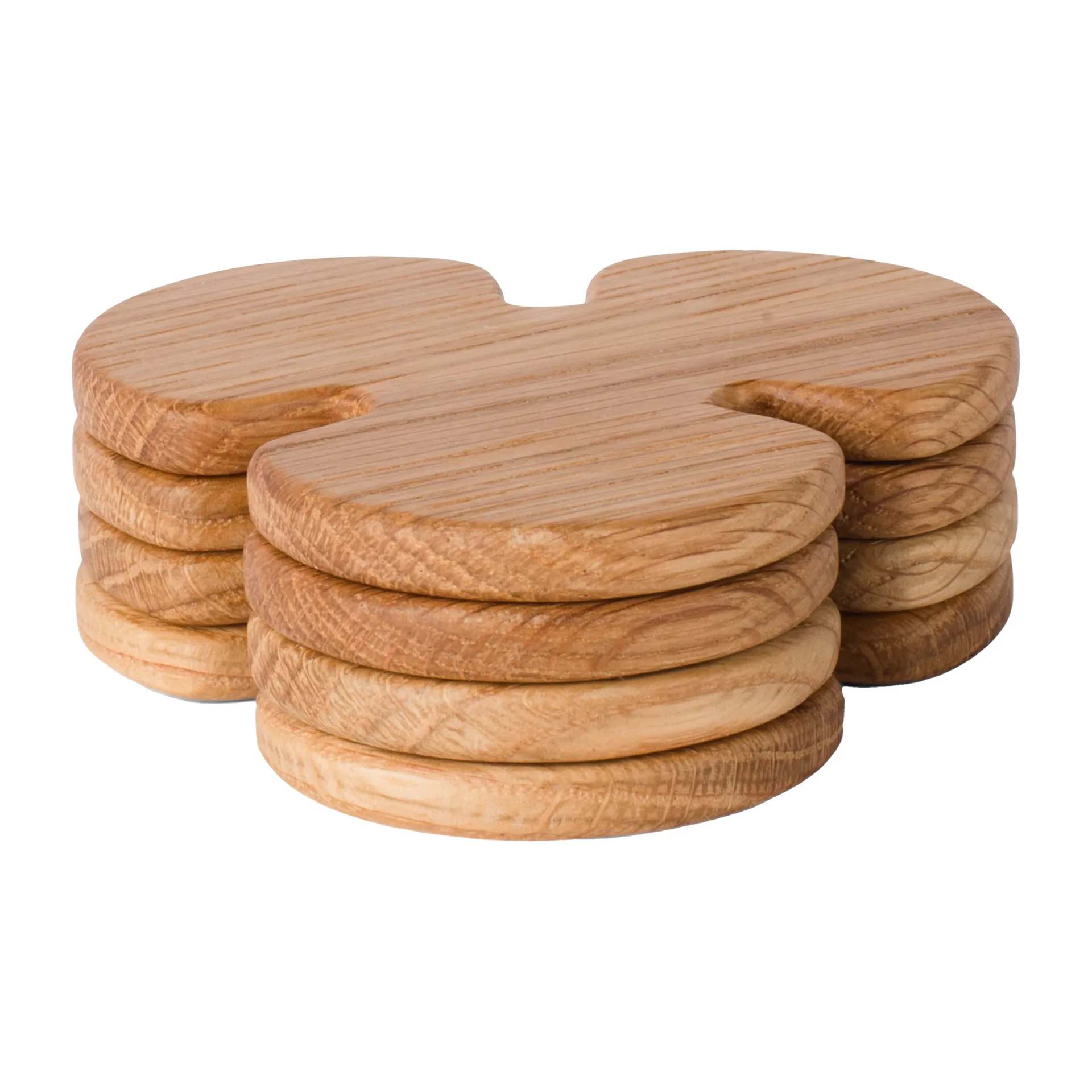 Lucky glasunderlägg 4-pack, Ek Spring Copenhagen