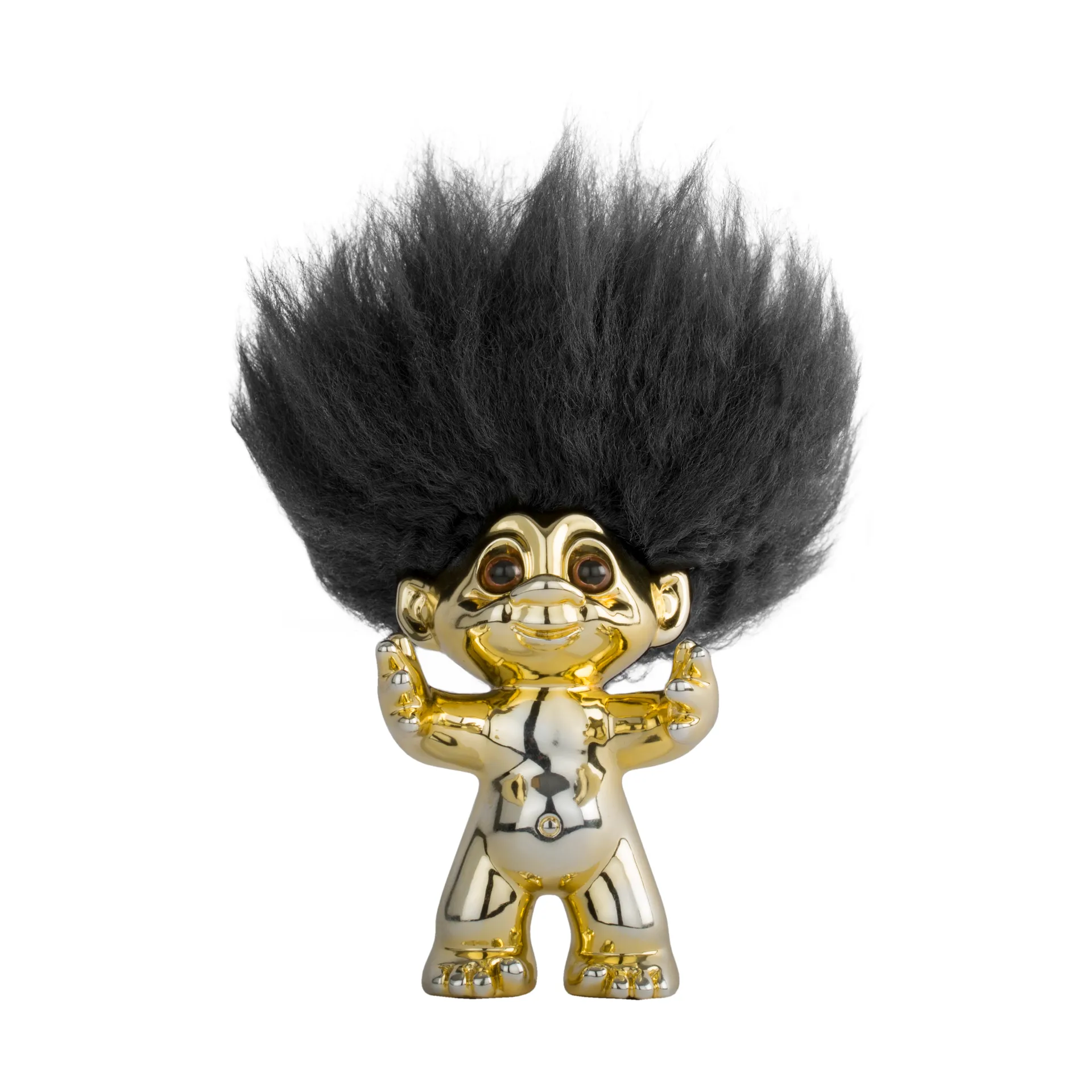 Lyckotroll 9 cm, Mässing Spring Copenhagen