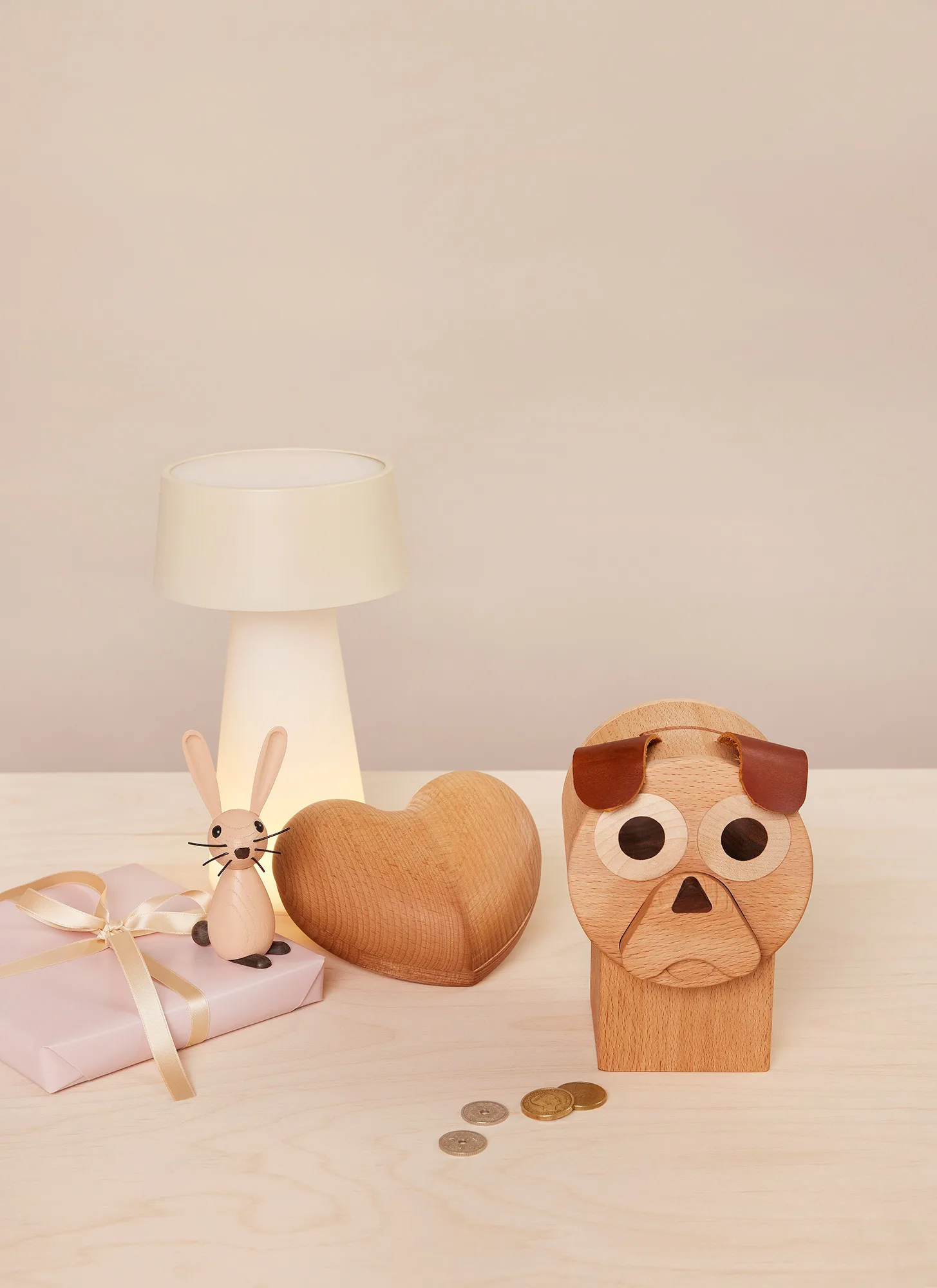 Mini Jumper hare dekoration, Ljusrosa Spring Copenhagen