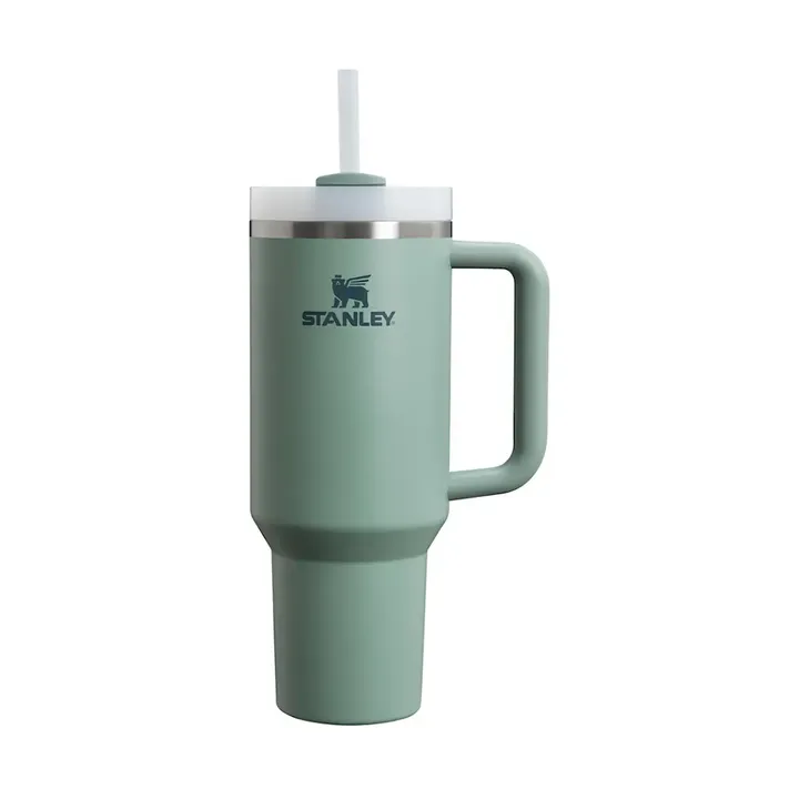 Quencher tumbler med sugrör 1,18 L - Green - Stanley