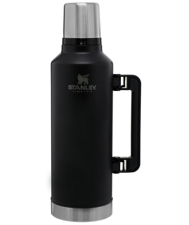 Stanley Termos Classic Vacuum 2,3 l Mattsvart | Skandinavisk Design | Termosar | Svart