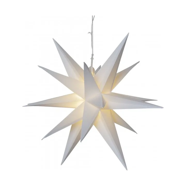 Alice fönsterlampa stjärna 57 cm, Vit Star Trading