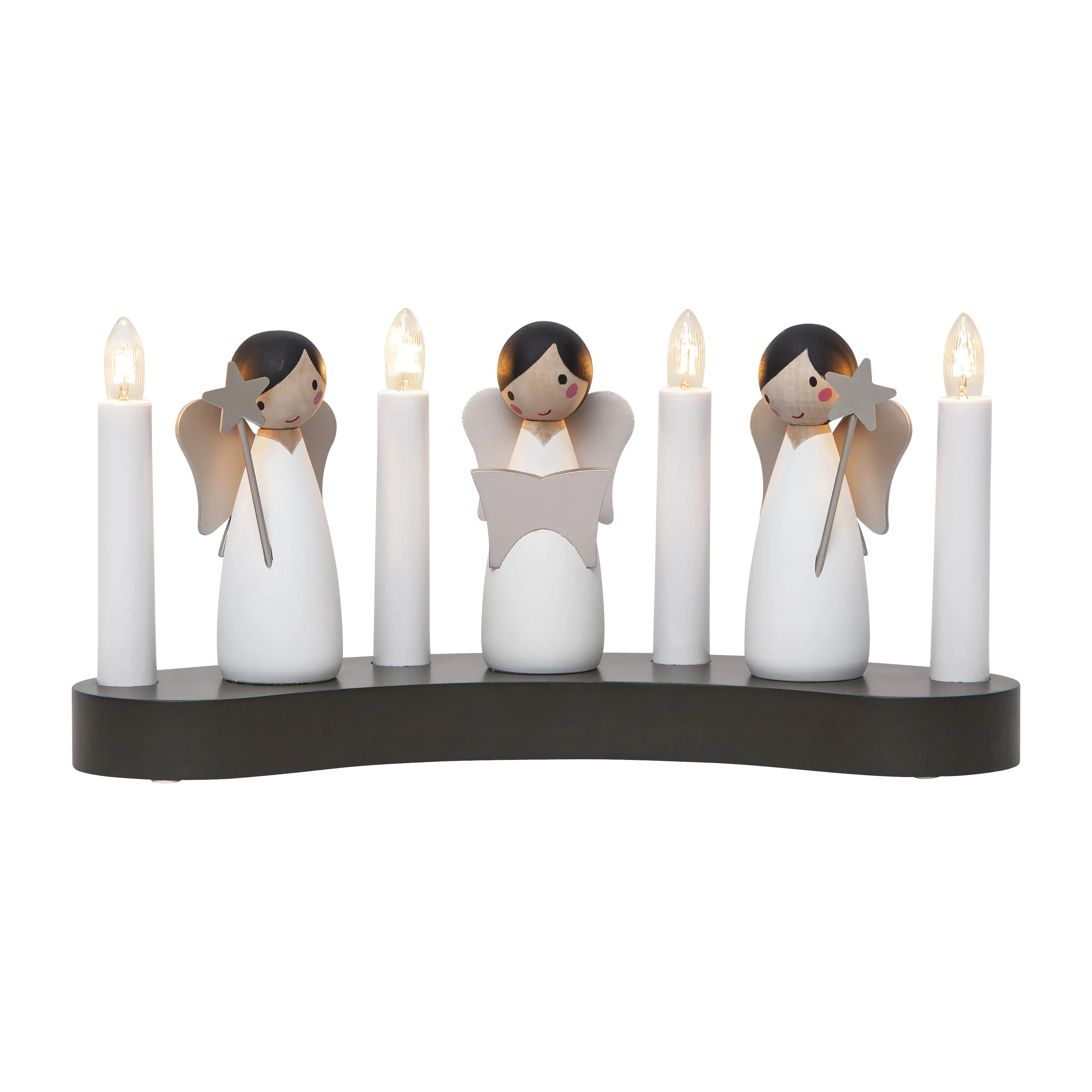 Angel choir adventsljusstake