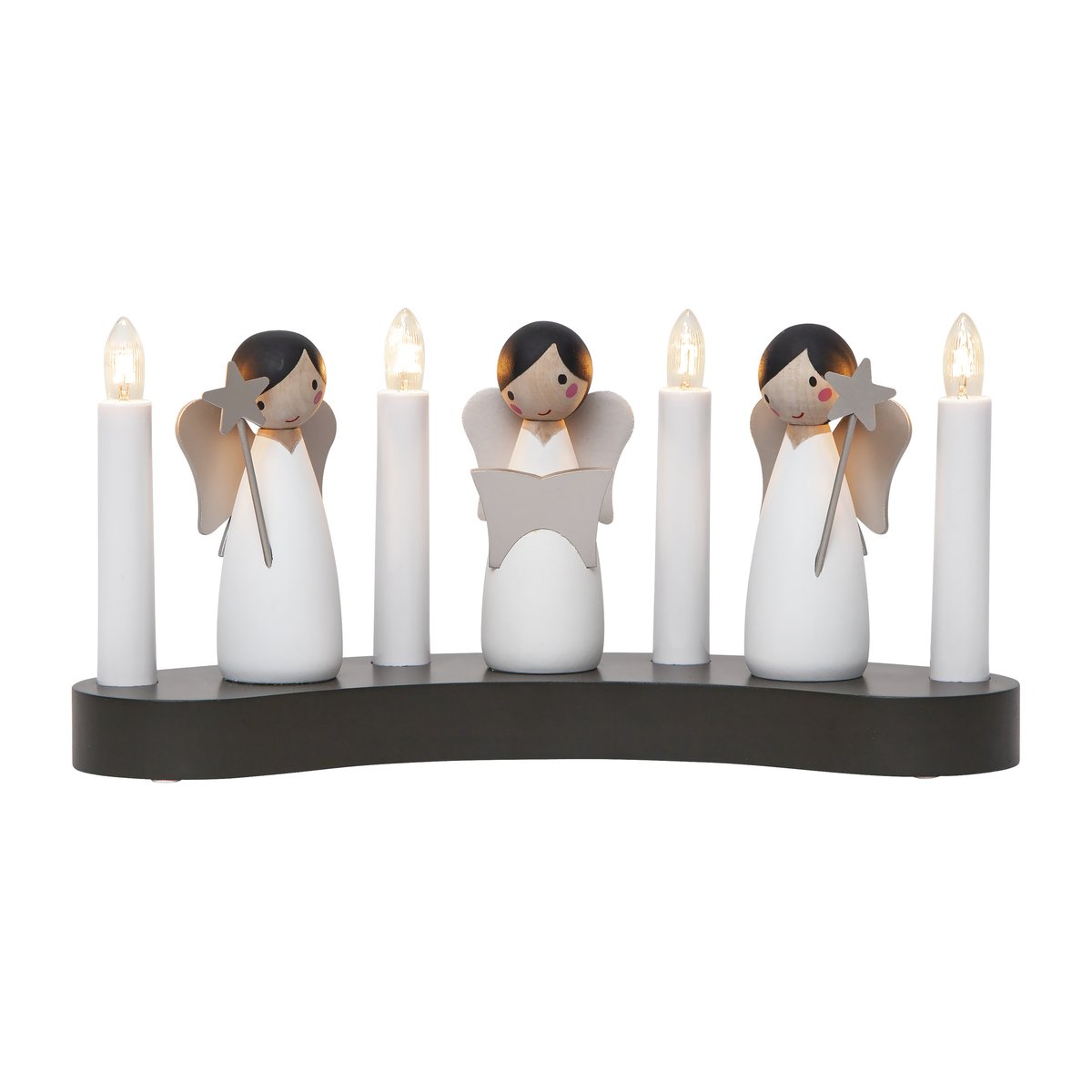 Star Trading Angel choir adventsljusstake Vit | Skandinavisk Design | Adventsljusstakar | Vit