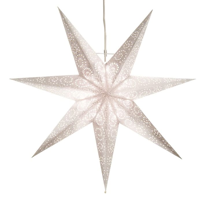 Antique adventsstjärna 60 cm - vit - Star Trading