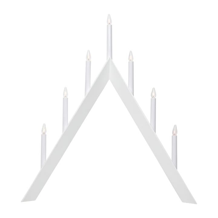 Arrow ljusstake 64,5 cm - Vit - Star Trading