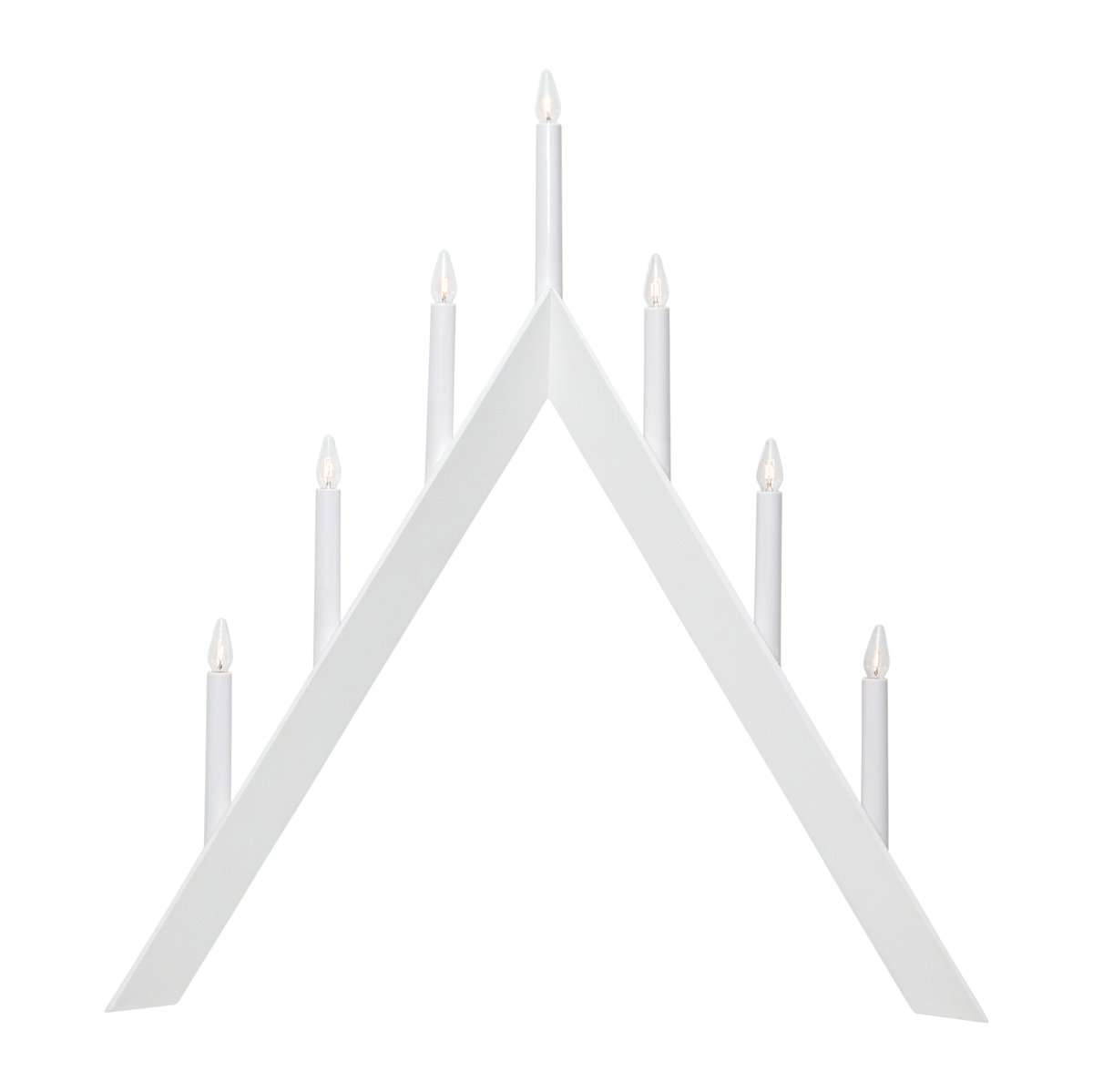 Star Trading Arrow ljusstake 64,5 cm Vit | Skandinavisk Design | Adventsljusstakar | Vit