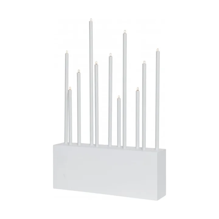 Star Trading Buzz ljusstake 28 cm Vit