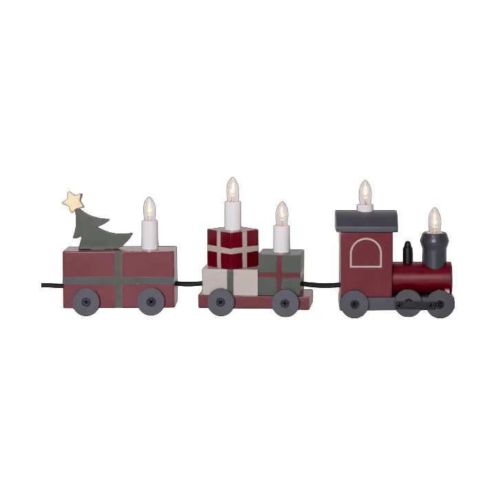 Christmas Train adventsljusstake - Multi - Star Trading