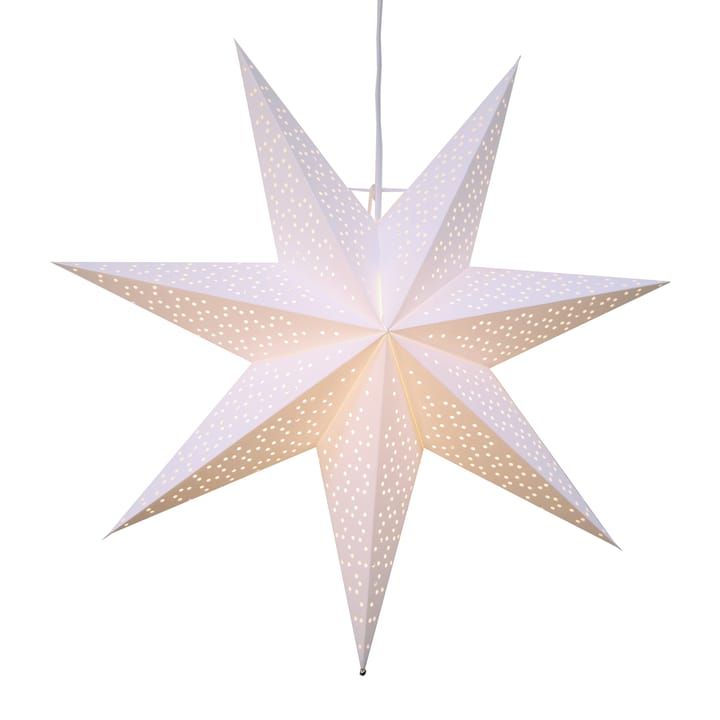 Dot adventsstjärna 54 cm - Vit - Star Trading