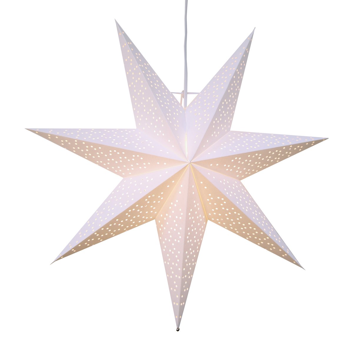 Star Trading Dot julstjärna/adventsstjärna 54 cm Vit